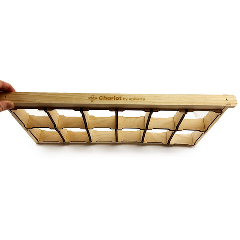 Top view of a Chariot Honeycomb frame