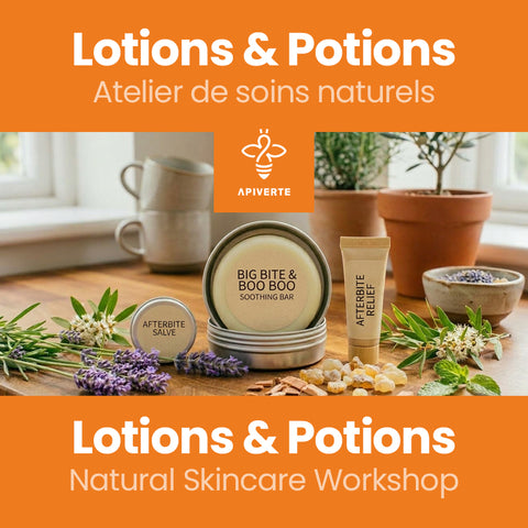 Atelier Lotions et Potions : Piqûres et bobos