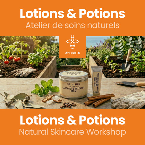 Atelier Lotions et Potions : Mains de jardinier